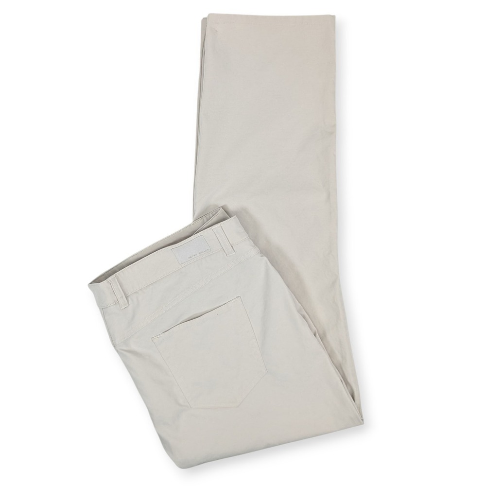 Peter Millar EB66 Performance Five-Pocket Pants Mens 42x29 Khaki Chino‎ Casual